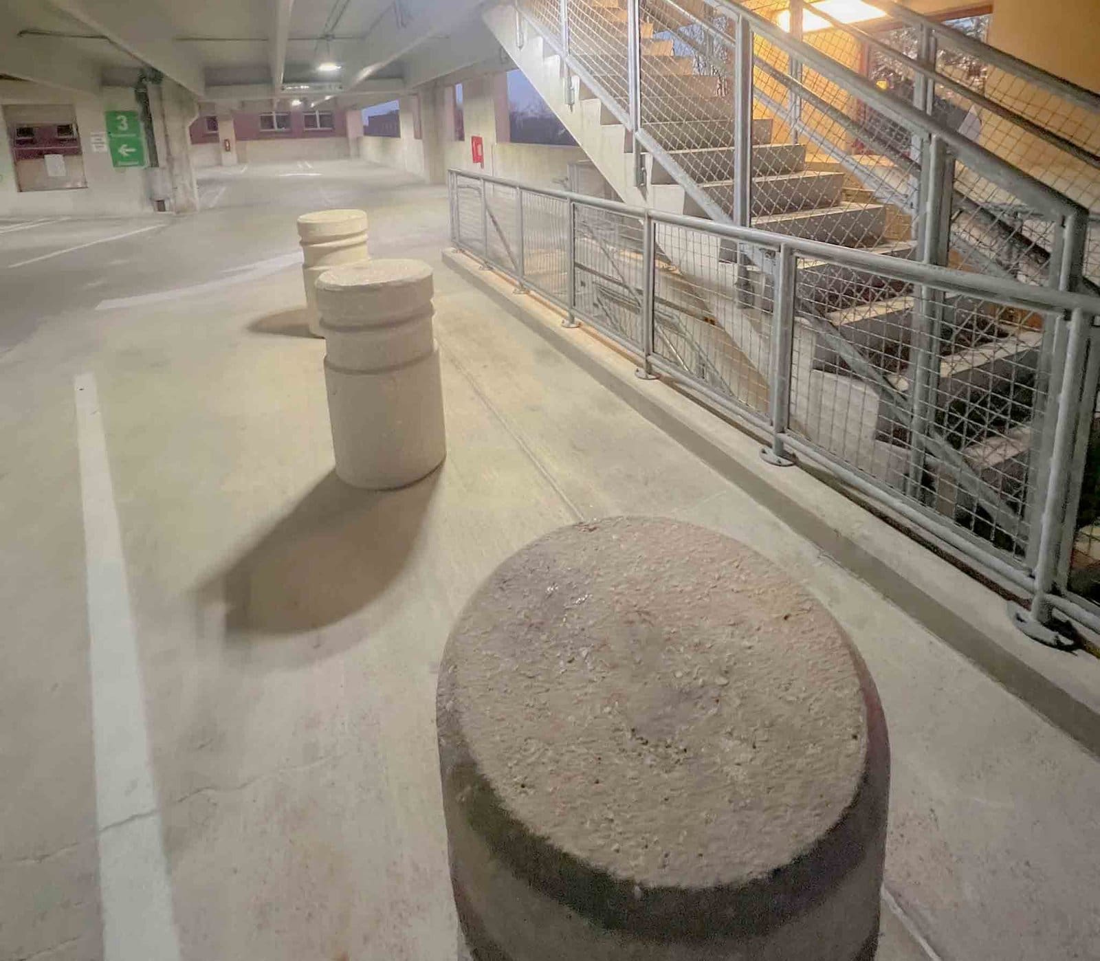 Parking Garage Pressure Washing