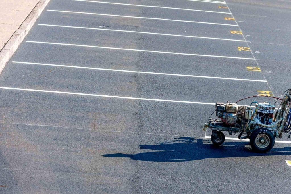 Parking Lot Line Striping